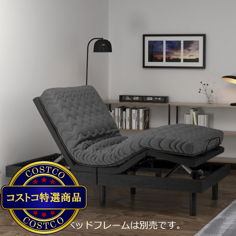 (コストコ) 電動リクライニング マットレス シングル - 画像 (3)