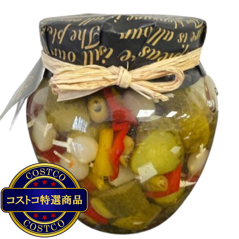 (コストコ) スパイシーカクテルピクルス 1.7 kg
