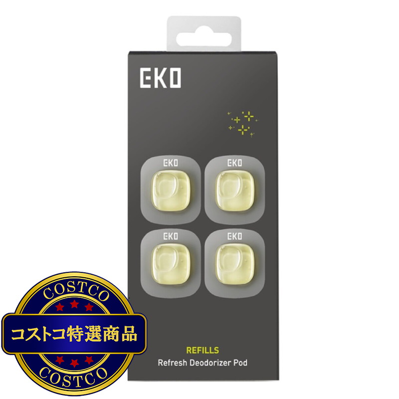 (コストコ) EKO デオドライザー ゴミ箱消臭剤 4個セット - 画像 (2)