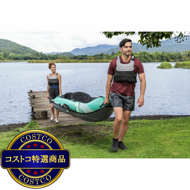 (コストコ) ベストウェイ ベンチュラ エリート X2 インフレータブル カヤック セット 2人乗り 65052 - 画像 (4)