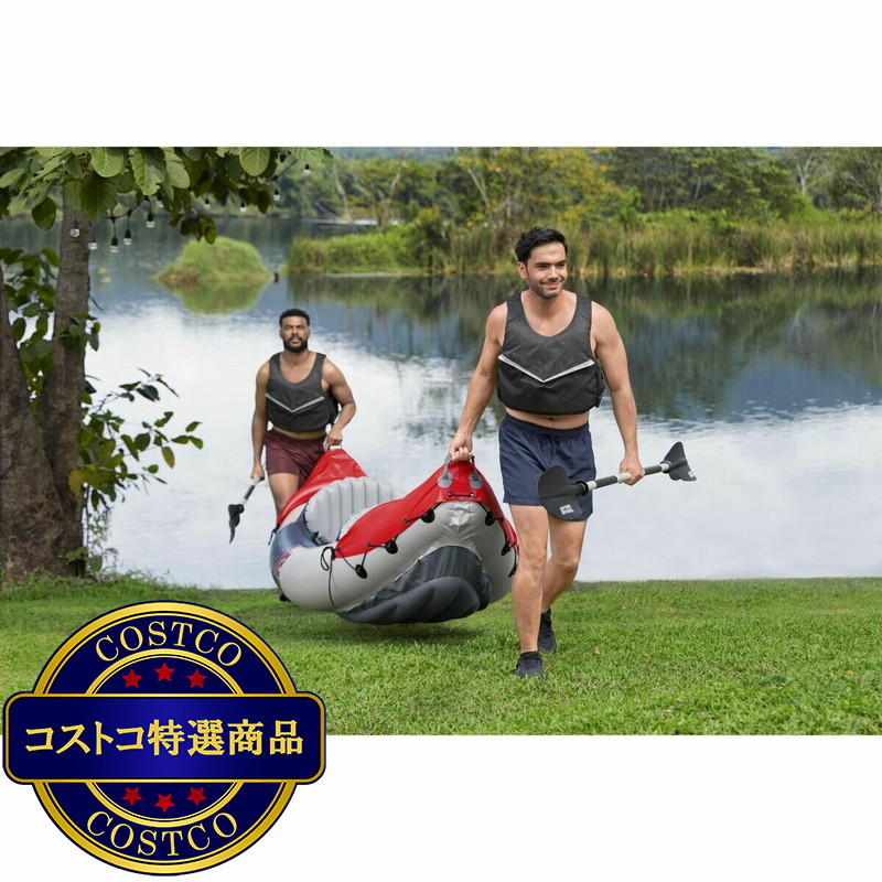 (コストコ) ベストウェイ ラピッド X2 インフレータブル カヤック セット 2人乗り 65077 - 画像 (4)