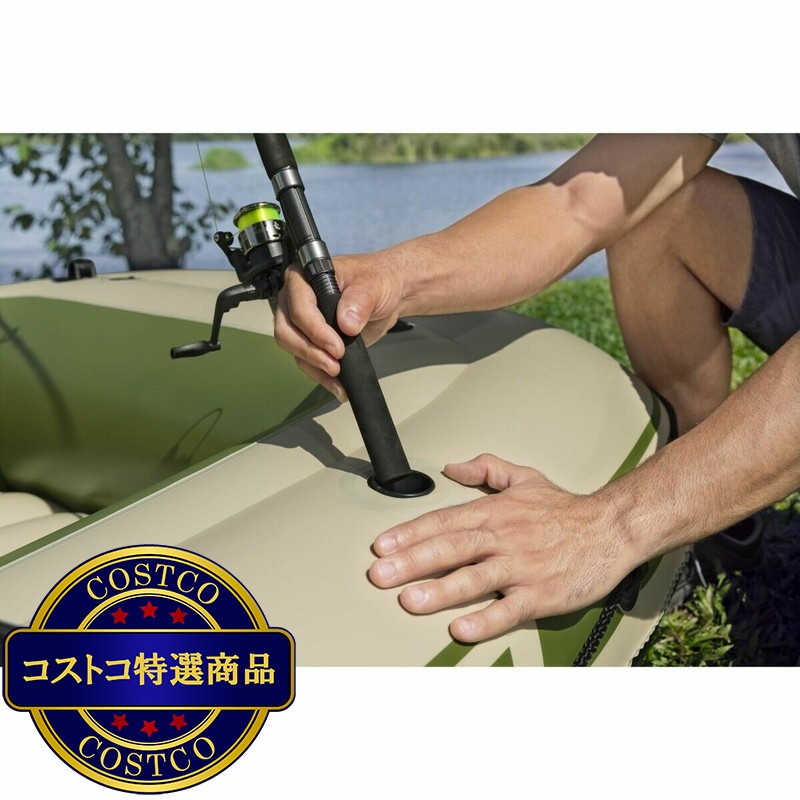 (コストコ) ベストウェイ ボイジャー X3 インフレータブル ボート セット 3人乗り 65164 - 画像 (4)