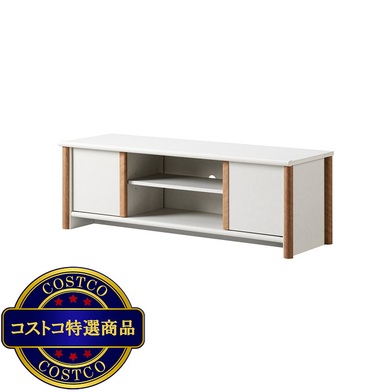 (コストコ) 朝日木材加工 ローボード NOC-4012AV-WH - 画像 (2)