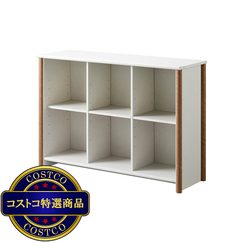 (コストコ) 朝日木材加工 ストッカー NOC-8012ST-WH - 画像 (2)