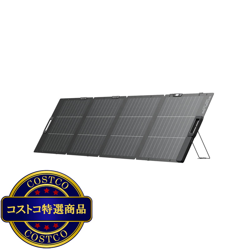 (コストコ) Ecoflow(エコフロー)220W 軽量両面ソーラーパネル EFSOLARLIGHT220W-P-D-XT-4 - 画像 (2)