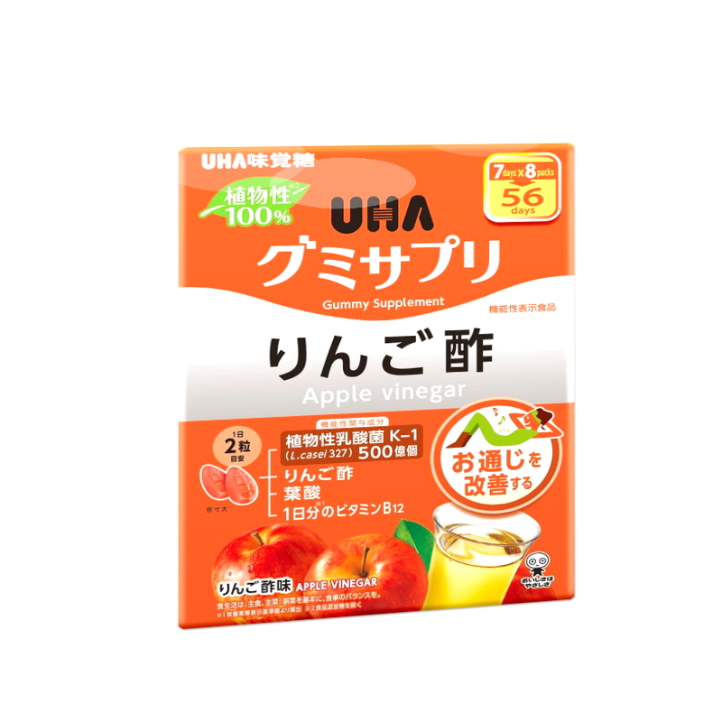 (コストコ) UHAグミサプリ リンゴ酢 112粒