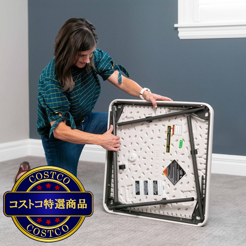 (コストコ) LIFETIME 子供用折り畳みテーブル - 画像 (4)