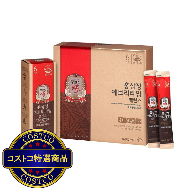 (コストコ) 正官庄 紅参精エブリタイムバランス 30包 - 画像 (3)