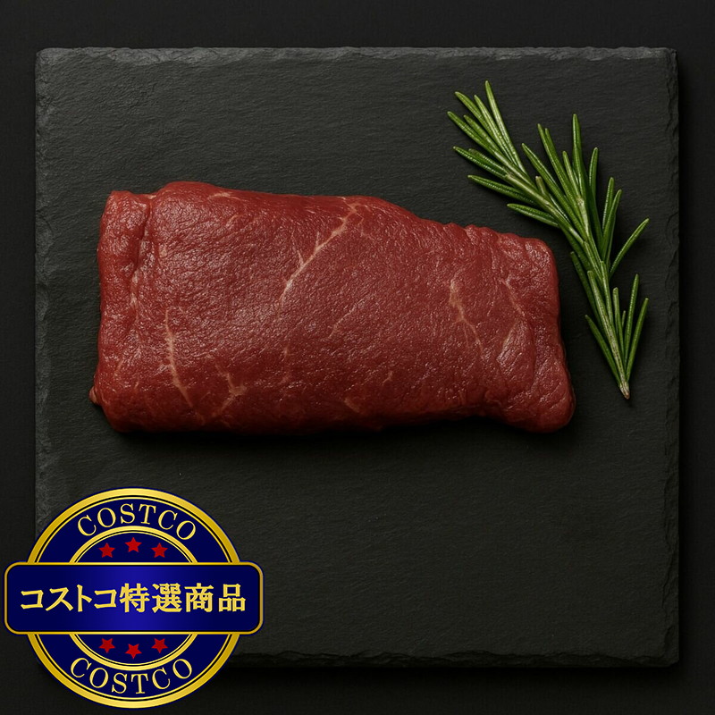 (コストコ) 【冷凍】オーガニックビーフ 内もも 200g x 10パック - 画像 (2)