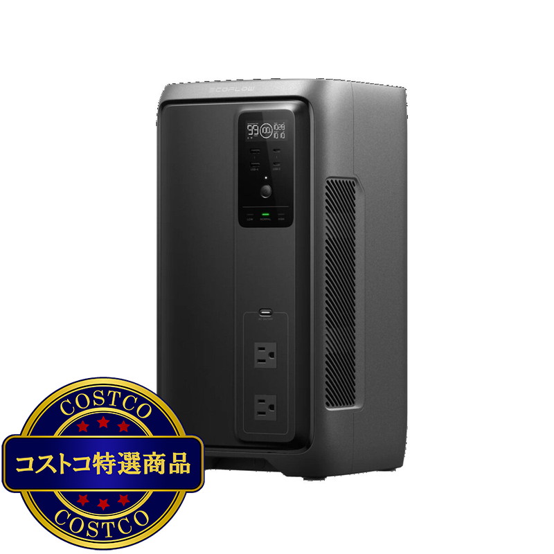(コストコ) EcoFlow ポータブル電源 DELTA3 2000 Air 容量 1,920Wh
