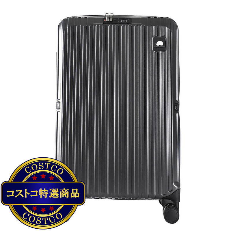 (コストコ) スカンジナビアン フォレスト 折畳み式キャリー 51L チャコールグレー