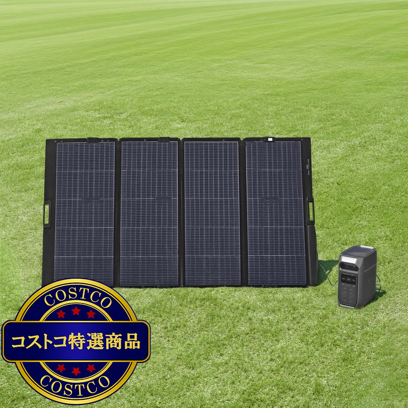 (コストコ) Ecoflow(エコフロー)400W 軽量両面ソーラーパネル - 画像 (4)