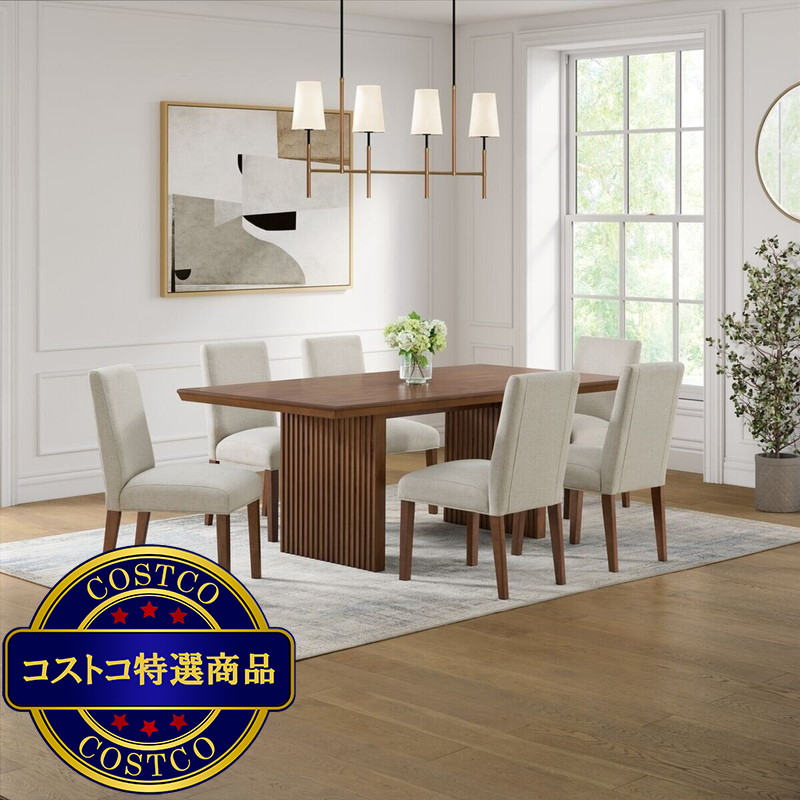 (コストコ) Thomasville Whidbey ダイニング7点セット
