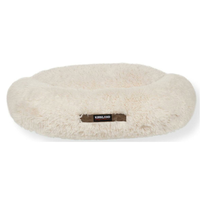 (コストコ)カークランドシグネチャー AeroCloud Cuddler ペットベッド ホワイト - 画像 (2)