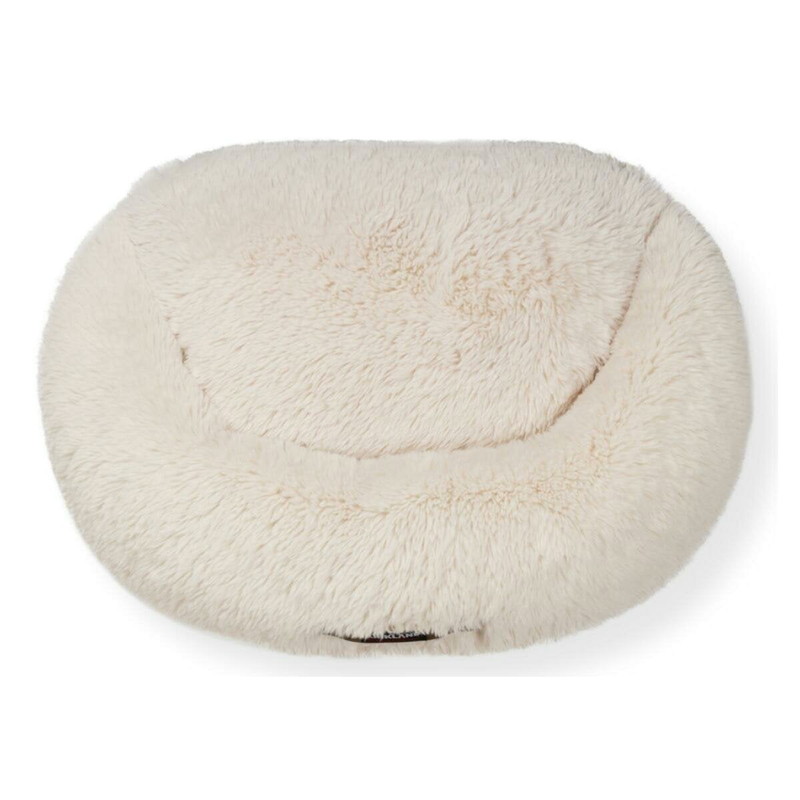 (コストコ)カークランドシグネチャー AeroCloud Cuddler ペットベッド ホワイト - 画像 (3)