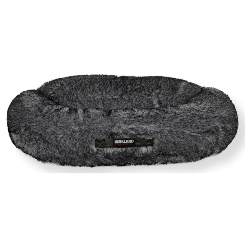 (コストコ)カークランドシグネチャー AeroCloud Cuddler ペットベッド グレー - 画像 (2)
