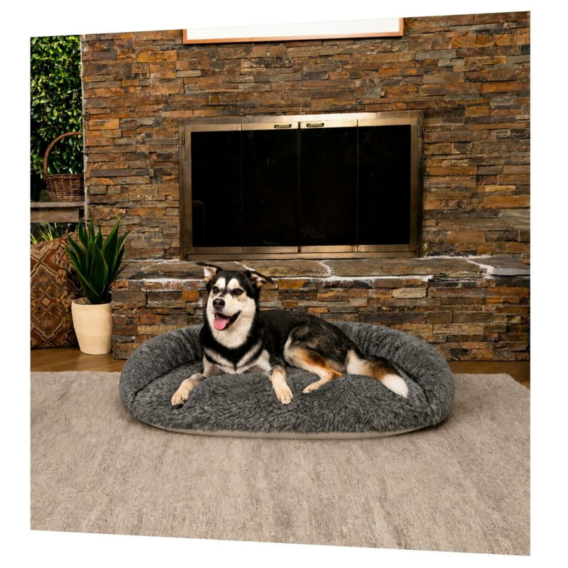 (コストコ)カークランドシグネチャー AeroCloud Cuddler ペットベッド グレー
