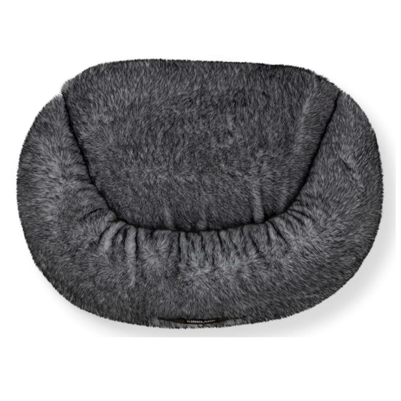 (コストコ)カークランドシグネチャー AeroCloud Cuddler ペットベッド グレー - 画像 (3)