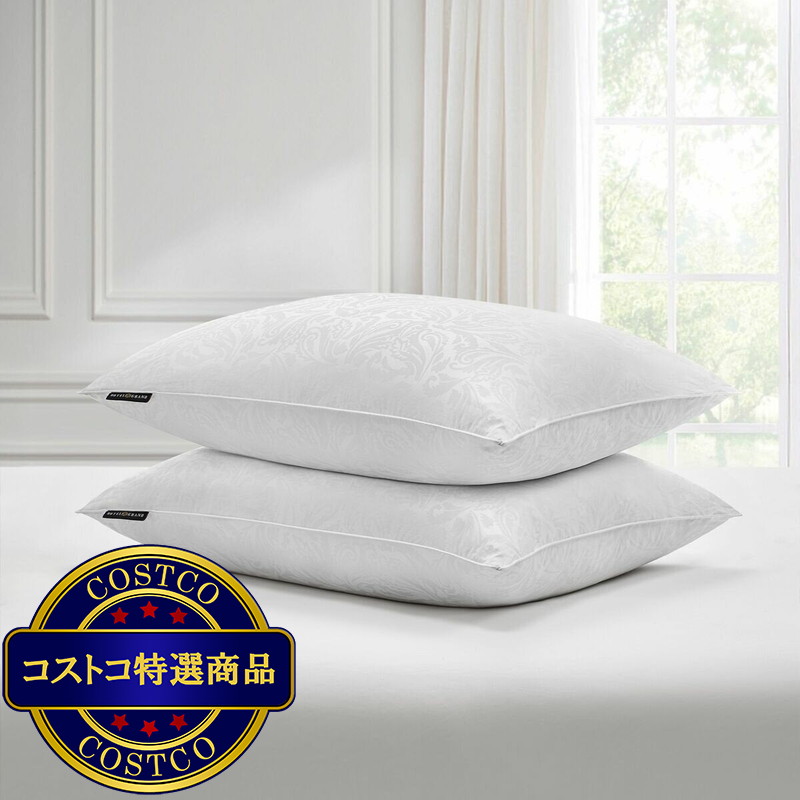(コストコ) Hotel Grand 羽毛のようなポリエステル枕 2個セット - 画像 (2)
