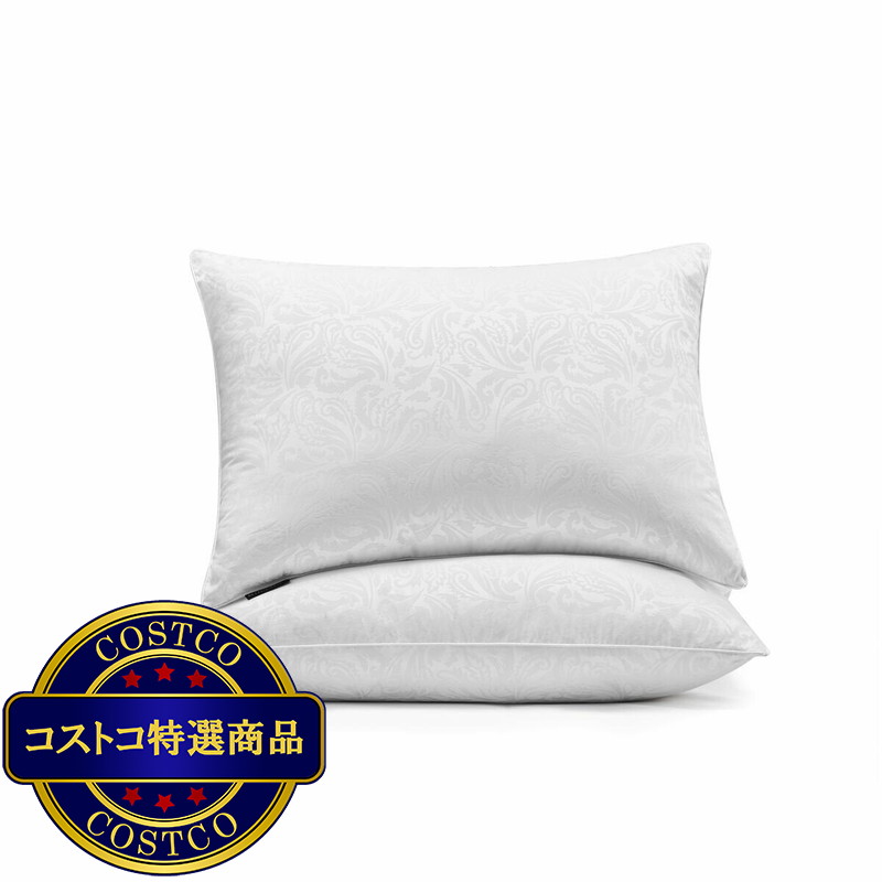 (コストコ) Hotel Grand 羽毛のようなポリエステル枕 2個セット - 画像 (4)