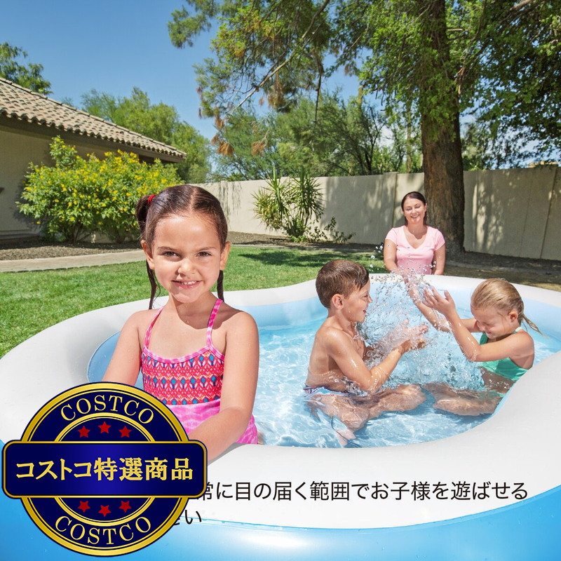 (コストコ) BESTWAY 54117 ビッグラグーンプール - 画像 (4)
